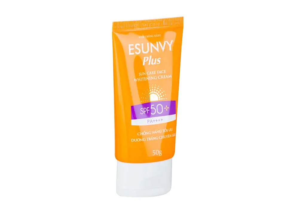 em chống nắng Esunvy Plus Sun Care Face Whitening Cream